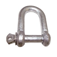 Dee Shackle Galvanised 8mm (5/16). DSG08