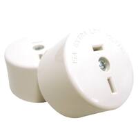 Clipsal 402/32 Fixed Polarity Socket White. CLI402/32WE