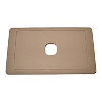 CMS Switch Plate Single Beige. JSW1BG