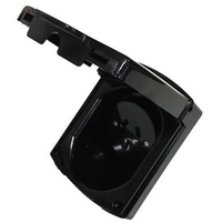 Power Outlet Socket 10A In Black. OL10/ B