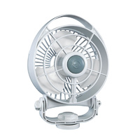 Caframo Bora 12V White 6" Fan w/ 3 Speed. 748CAWBX