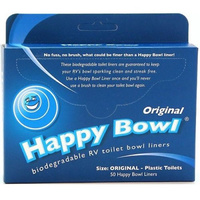 Happy Bowl Toilet Bowl Liners - 50 Per PK (12 units per outer carton) HB-1212MC