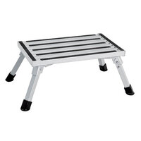 Single folding portable caravan camping step stool