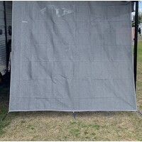 Pop Top privacy screen end wall / side sun shade