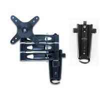 Triple arm LCD caravan RV TV bracket with 2 mounting brackets