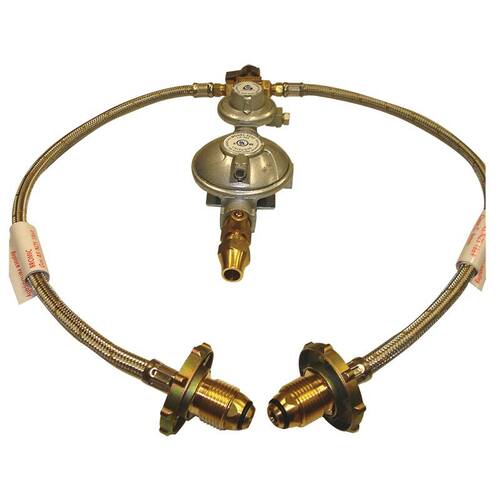 Gas Cylinder Regulator Kit-Dual (Rubber). 6060575