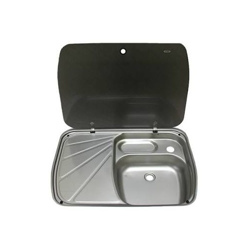 Dometic Sink & Glass Lid W/H Cold Tap. 1058009-Kit