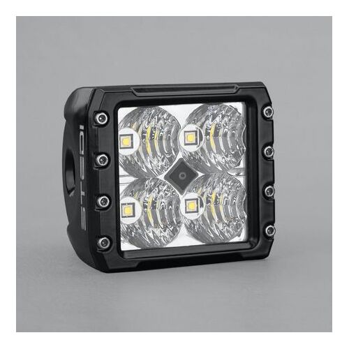 Stedi C-4 Black Edition LED Light Cube Flood Pattern 4 LED Work Light